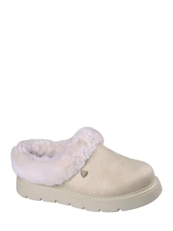 Crème - Chaussons Skechers Keepsakes Lite Mélange