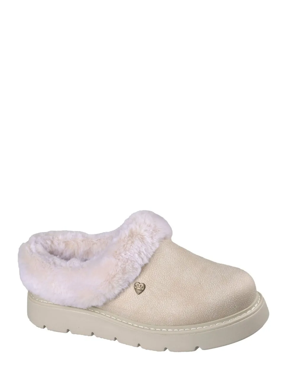 Crème - Chaussons Skechers Keepsakes Lite Mélange