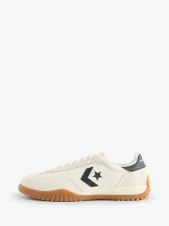 Crème - Converse Course Star Low Trainers