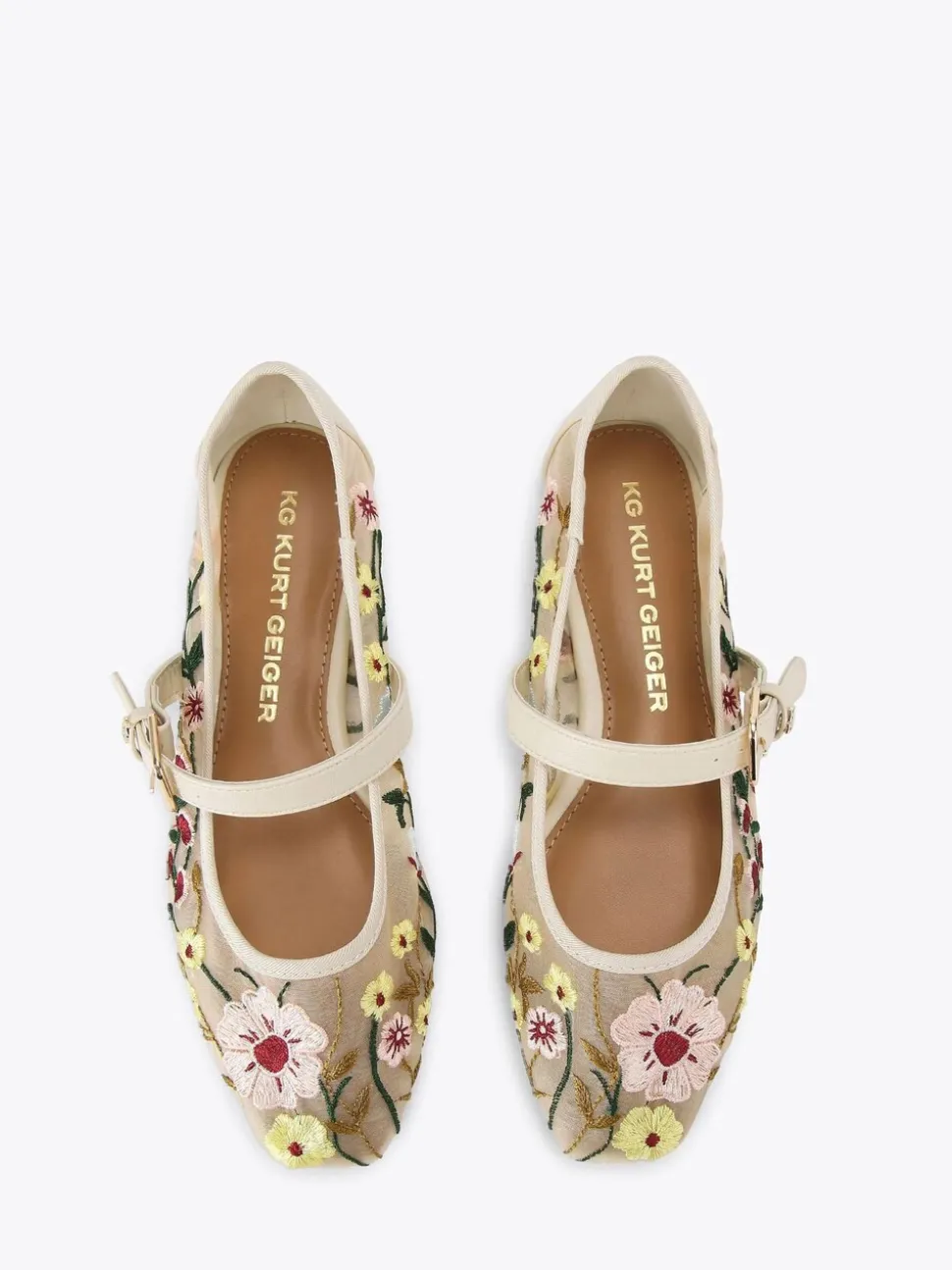 Crème - KG Kurt Geiger Nina Tennis en maille