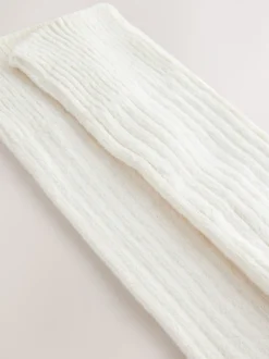 Crème - Lot de 1 paires de chaussettes longues souples