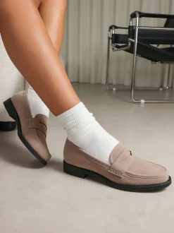 Crème - Mocassins Simmi London Dime Penny