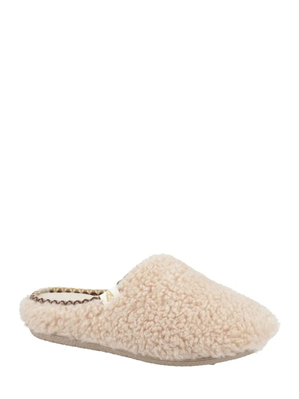 Crème - Mules Hush Puppies Good Chaussons en peluche