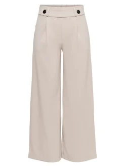 Crème - Pantalon JDY large