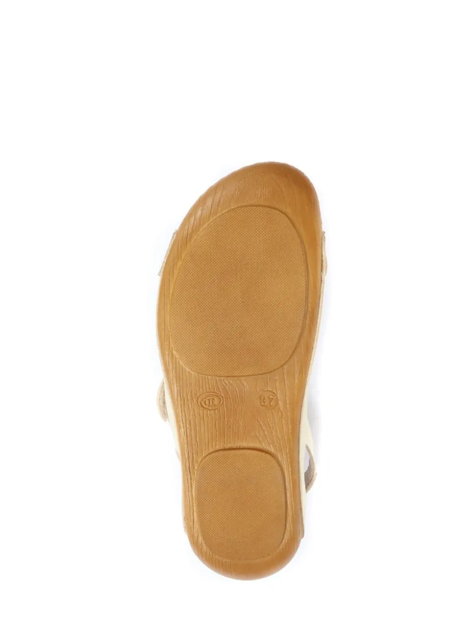 Crème - Pavers Sandales à fermeture tactile pour femme