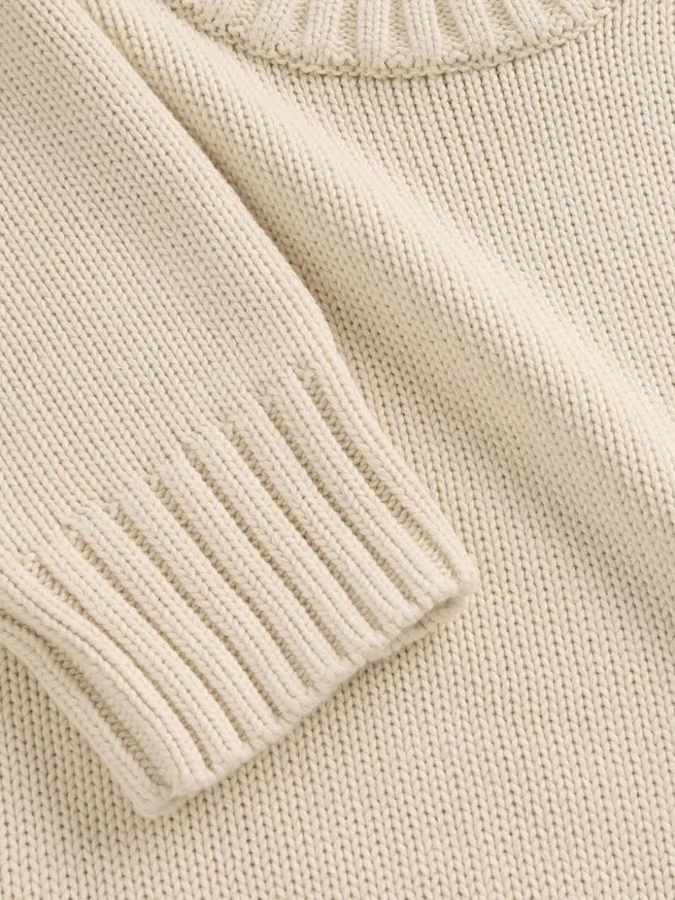 Crème - Pull oversize Gap en coton