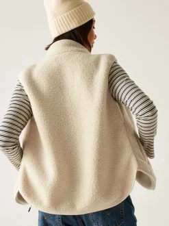 Crème - Regatta Polaire Frankie Borg Bodywarmer