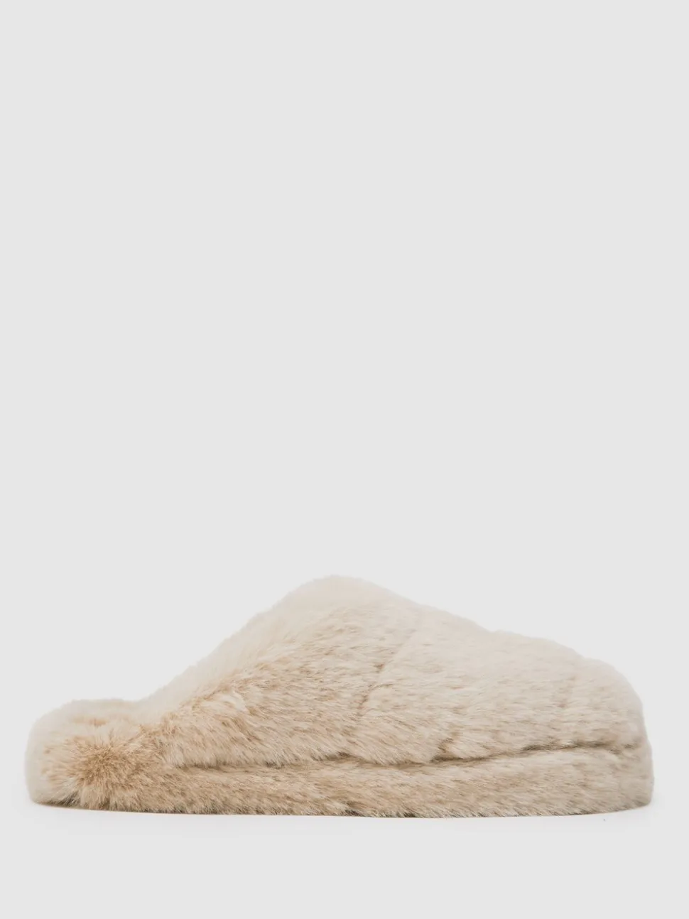 Crème - Reiss Andrea - Chaussons en fausse fourrure