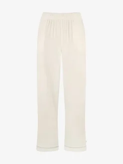 Crème - The Little Tailor Pyjama de Noël en velours doux de luxe