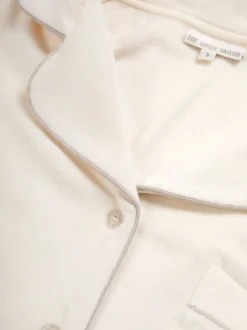 Crème - The Little Tailor Pyjama de Noël en velours doux de luxe