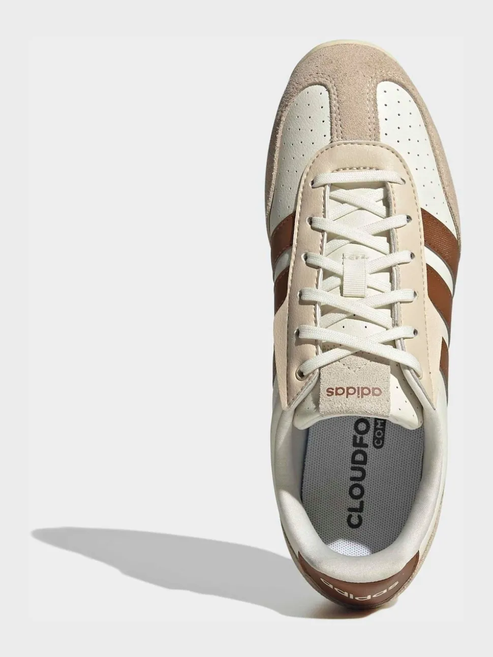 Crème/blanc - Baskets adidas Barreda Lo