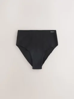 Crème/Rose/Noir - Lot de 3 culottes en coton majoritaire sans VPL