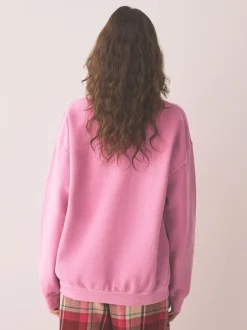 Croissant rose - sweat