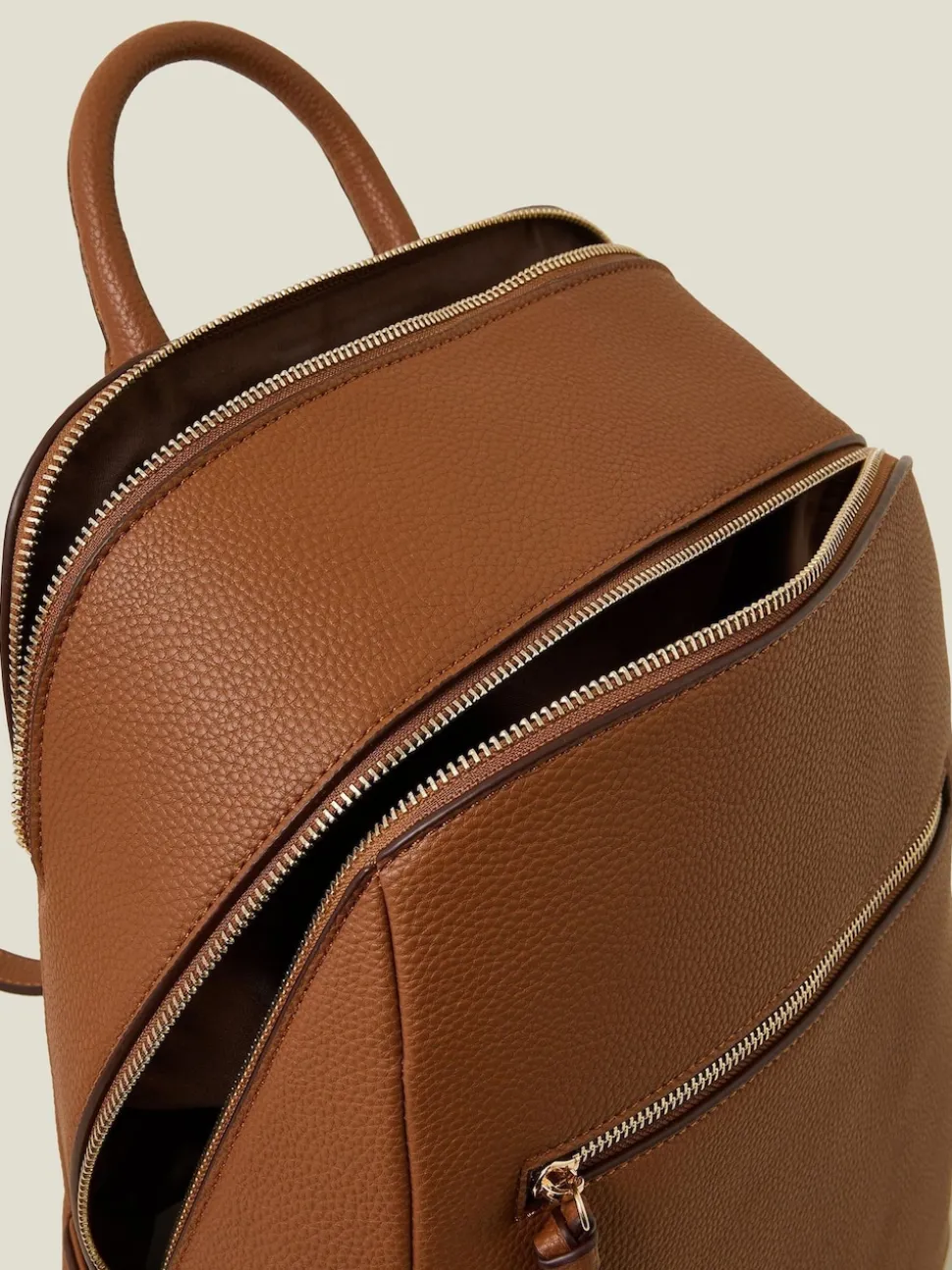 Écru - Accessorize Smart Zip Around Sac à dos
