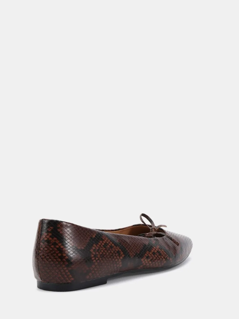 Écru - Ballerines Novo Camilla à nœud asymétrique