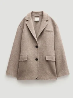 Écru - Blazer Hush Pure Wool double face