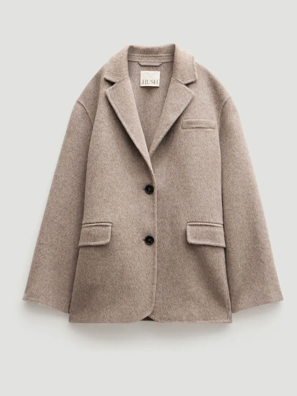Écru - Blazer Hush Pure Wool double face