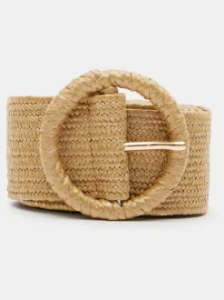 Écru - Ceinture tissée Hush Wrenley