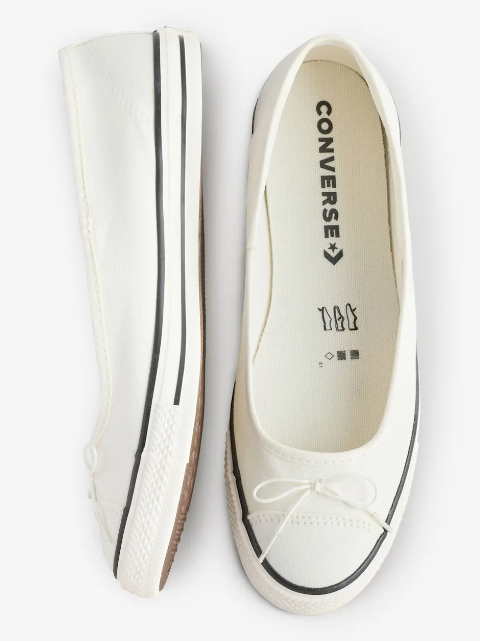 Écru - Converse Chuck Taylor All Star Dainty Ballerine Canvas