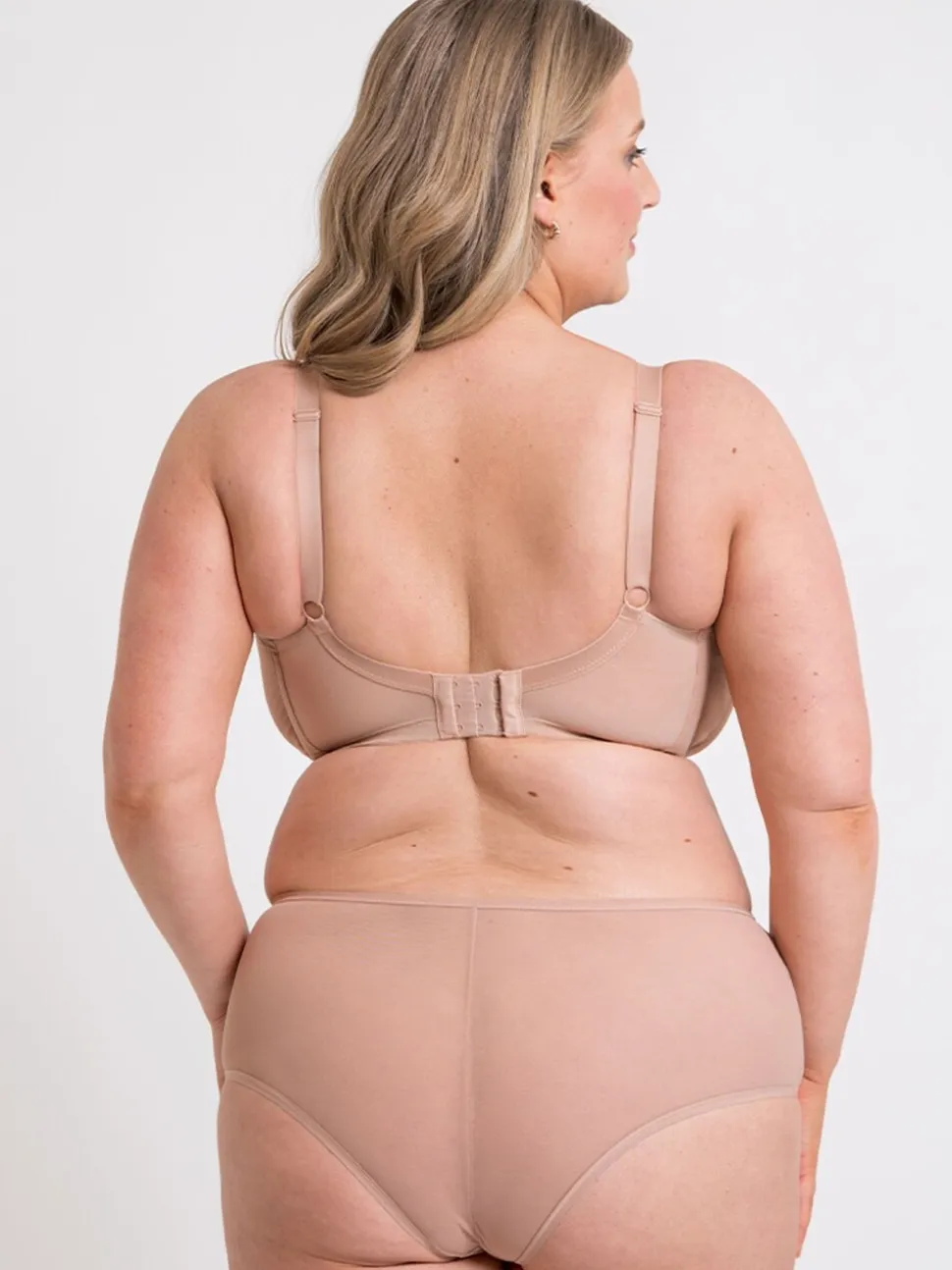 Écru - Curvy Kate soutien-gorge balconnet avec soutien latéral Victory