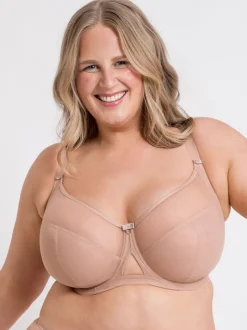Écru - Curvy Kate soutien-gorge balconnet avec soutien latéral Victory