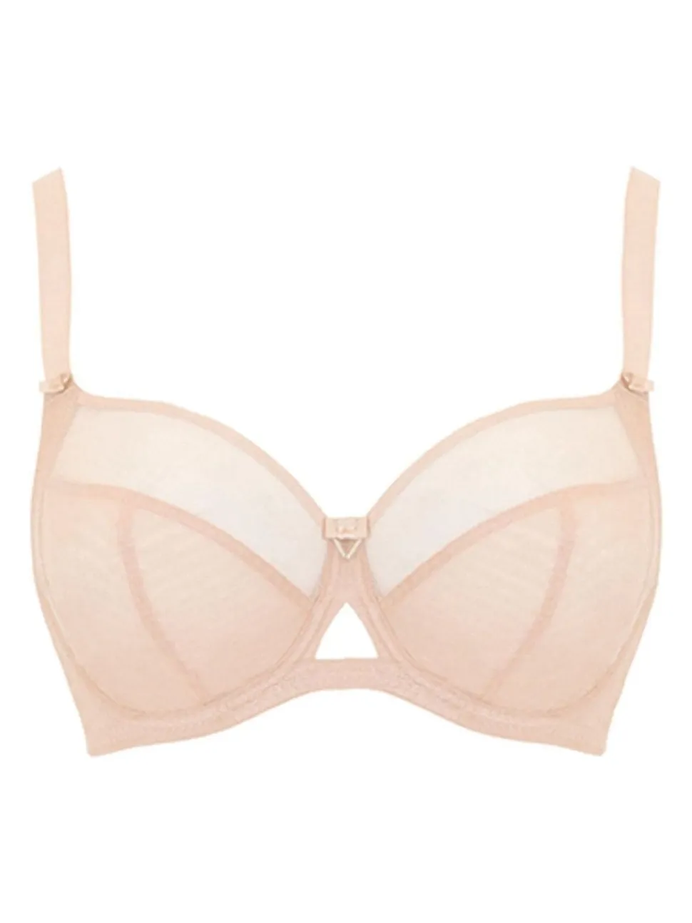 Écru - Curvy Kate soutien-gorge balconnet avec soutien latéral Victory