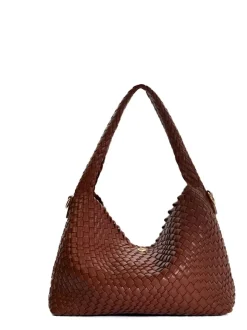 Écru - Dune London Large sac tissé délibérément