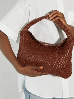 Écru - Dune London Large sac tissé délibérément