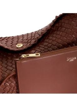 Écru - Dune London Large sac tissé délibérément