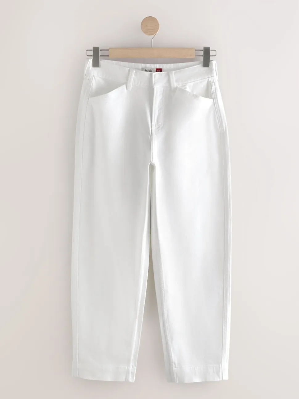 écru - Jean denim à jambe large