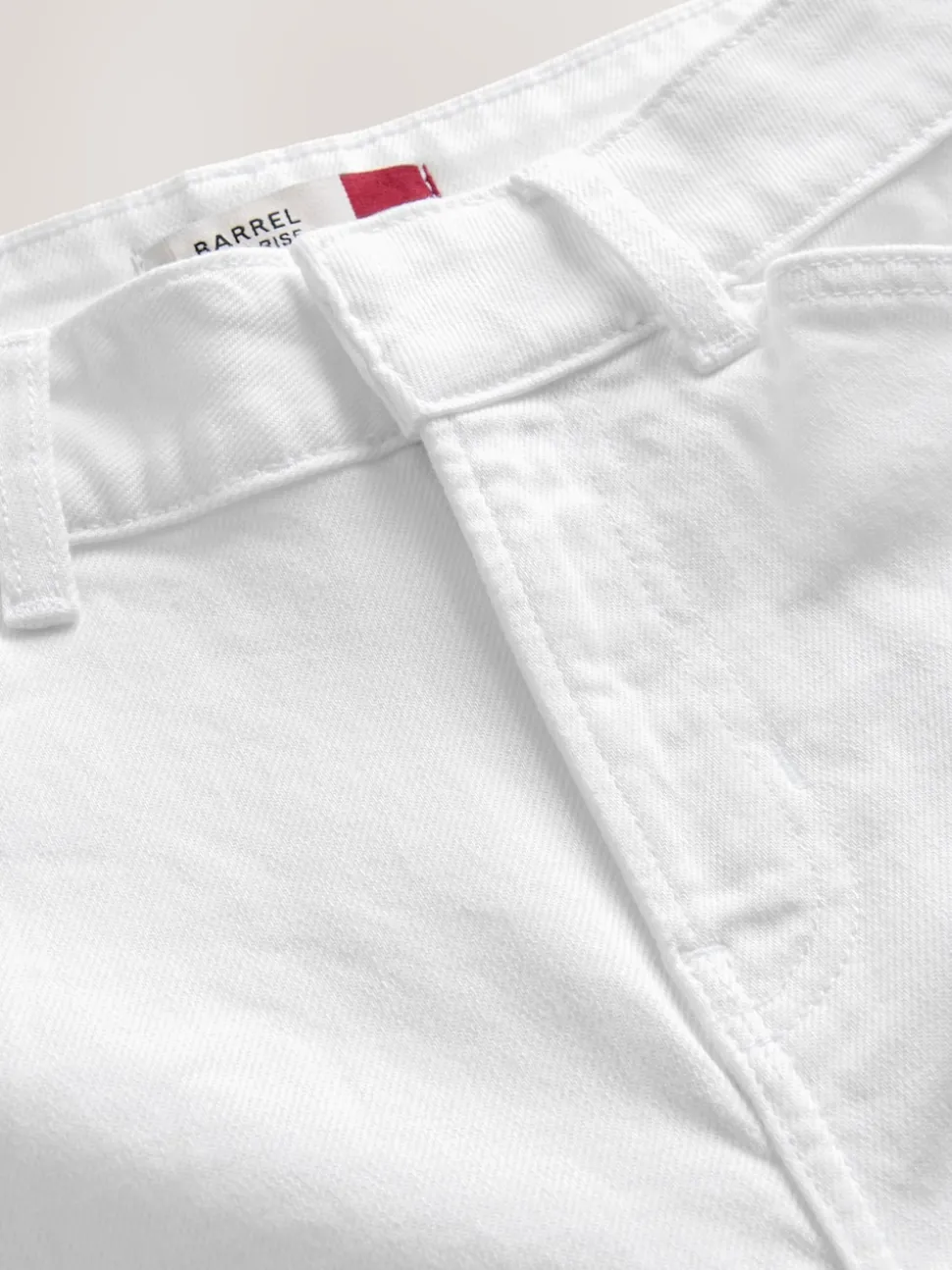 écru - Jean denim à jambe large
