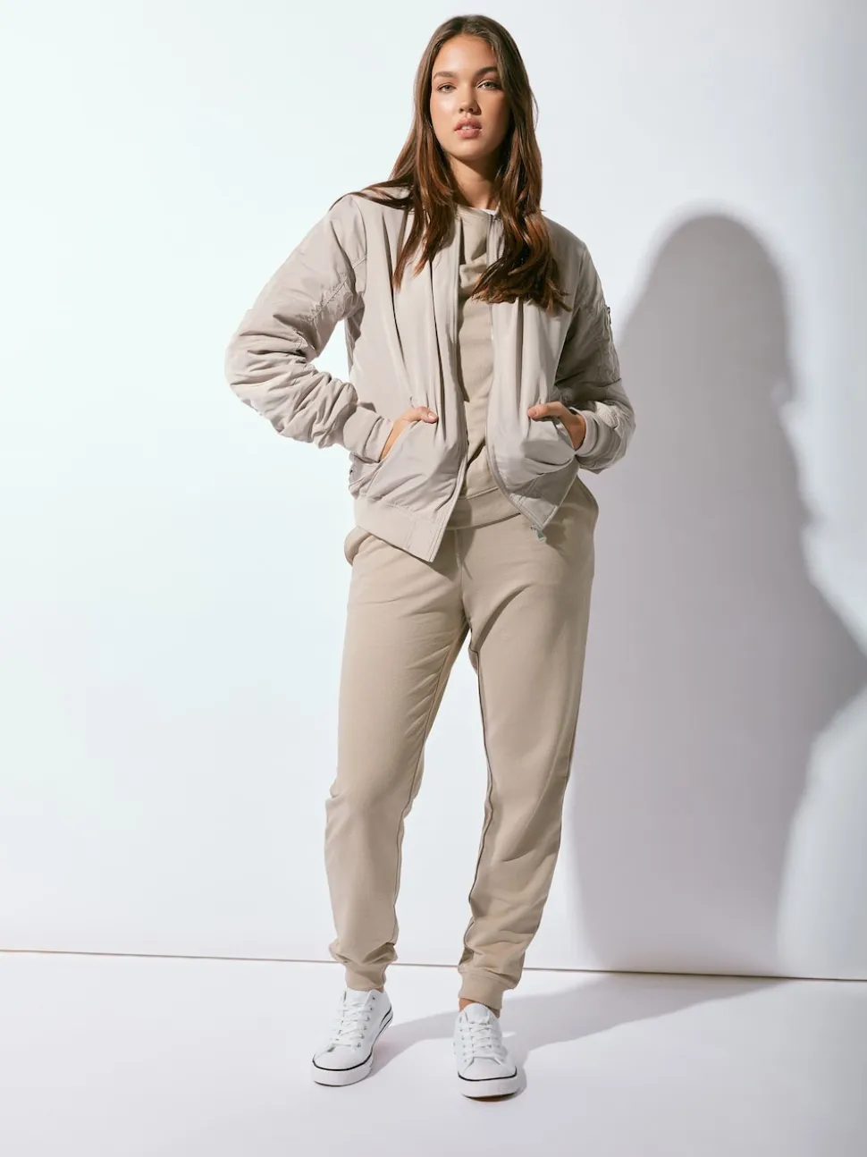 Écru - Long Tall Sally Jogging à poignets