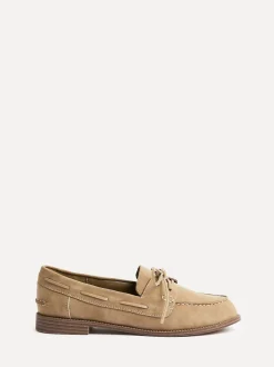 Écru - Mocassins Linzi Vanish à enfiler avec détails en dentelle