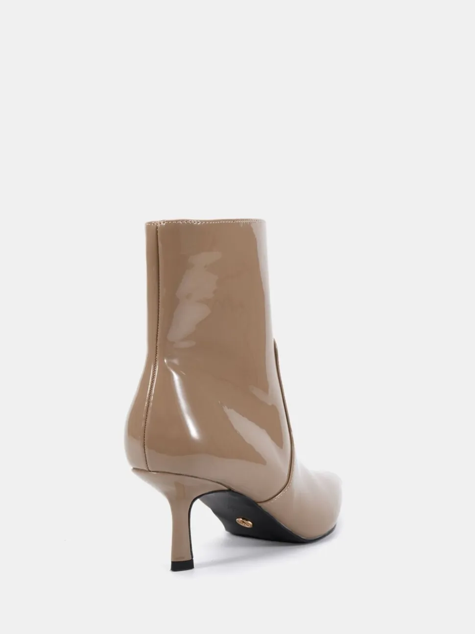 Écru - Novo Bottines kylie Coupe large à talon aiguille