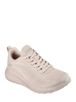 Écru - Skechers Bobs Squad Chaos Face Off Baskets pour femmes