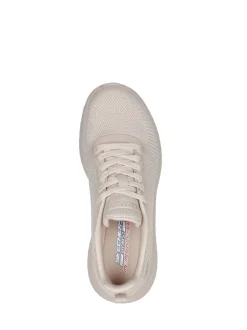 Écru - Skechers Bobs Squad Chaos Face Off Baskets pour femmes