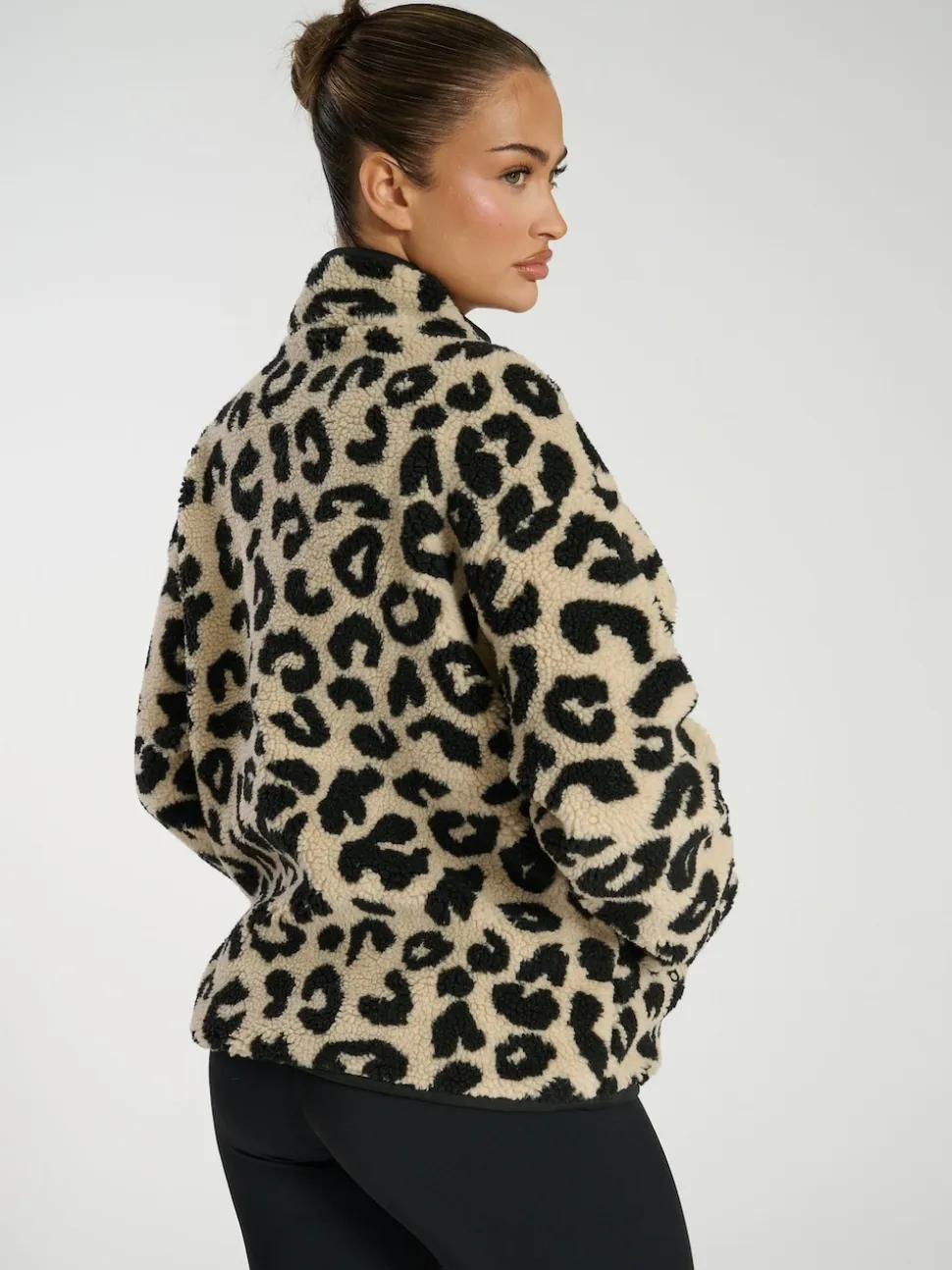 Écru - South Beach Borg Veste Quarter Zip