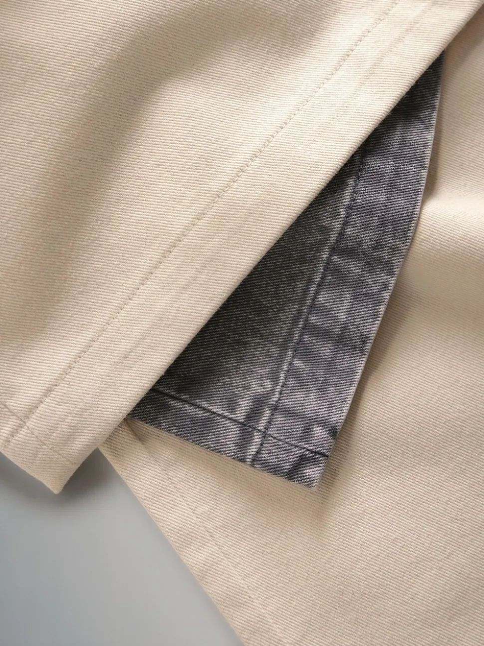 Écru/gris délavé - The Set 2 Lot Jeansample à enfiler