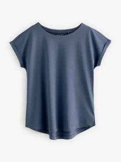 Écru/Taupe/Brown/Bleu/Jaune - Lot de 5 T-shirts à mancherons