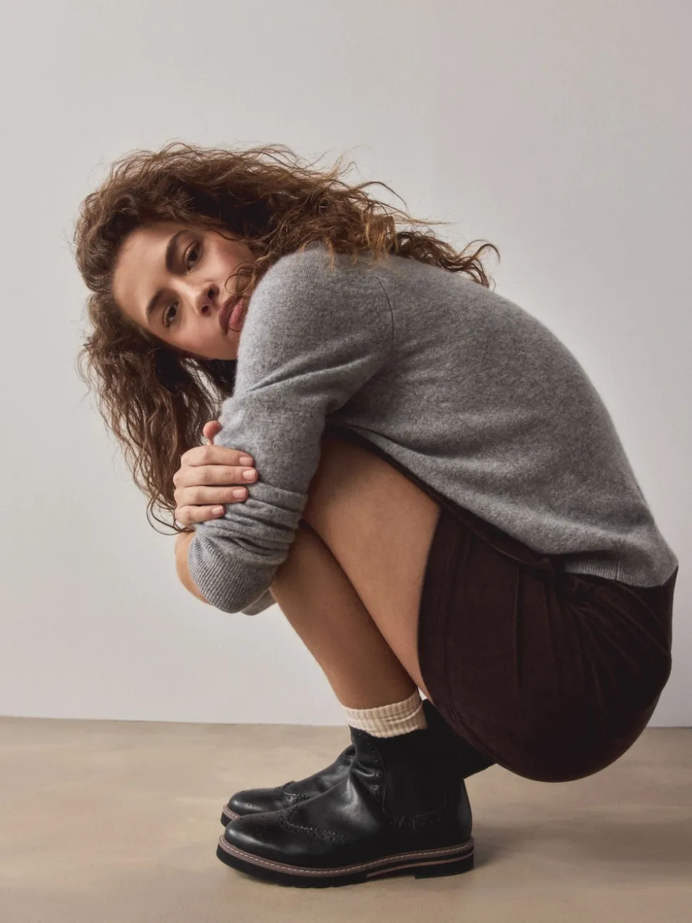 Cuir noir - Bottes Chelsea Forever Comfort® à détail Brogue