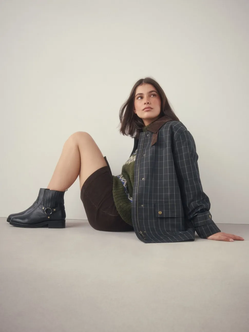 Cuir noir - Bottes Forever Comfort® Hardware Harness Chelsea
