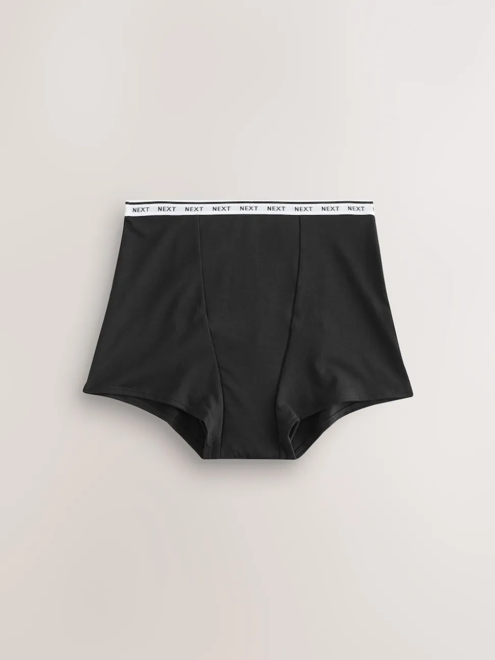 Cœur noir/rouge - Culotte pour règles abondantes 2 Pack