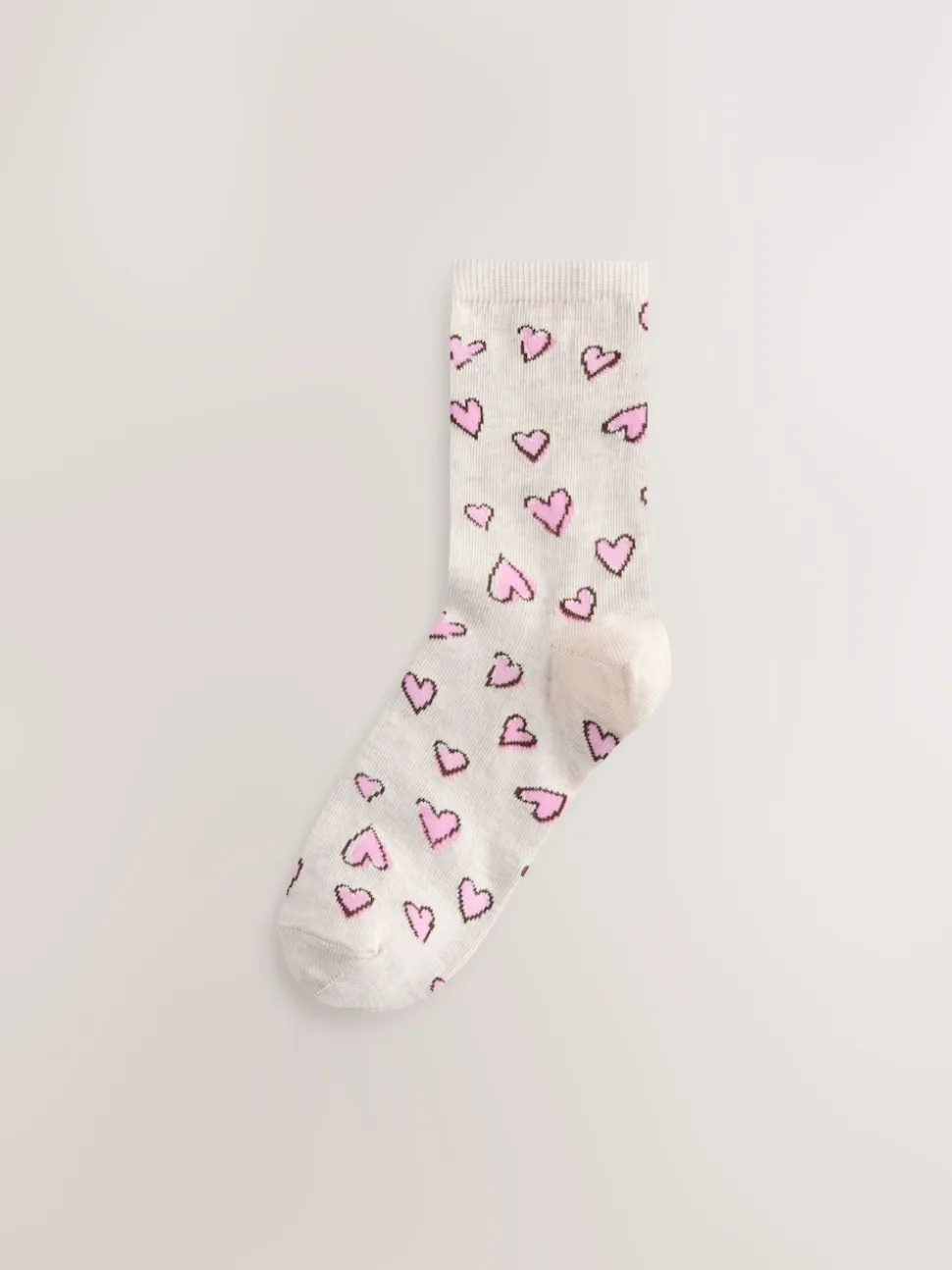 Cœur sommaire - Paquet de chaussettes de cheville 4