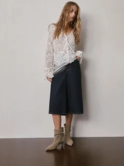 Daim neutre - Bottes Forever Comfort® avec ornements