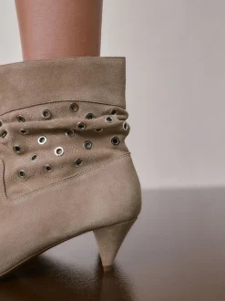 Daim neutre - Bottes Forever Comfort® avec ornements