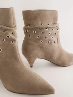 Daim neutre - Bottes Forever Comfort® avec ornements