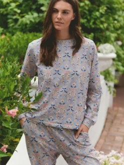 Damask Bleu Semington - Pyjama Laura Ashley Jersy Twosie