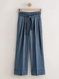 Denim - Pantalons ultra-larges Ceinturé