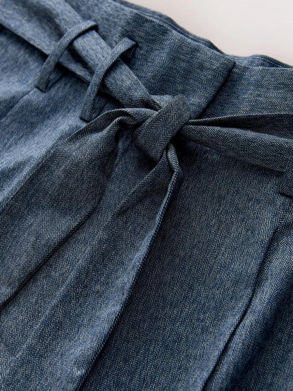 Denim - Pantalons ultra-larges Ceinturé