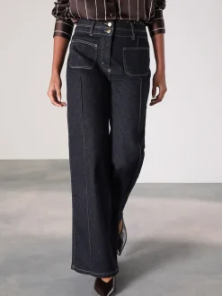 Délavage bleu - Jean Ample Slim Lift and Shape